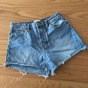 Denim Cut-Off Shorts